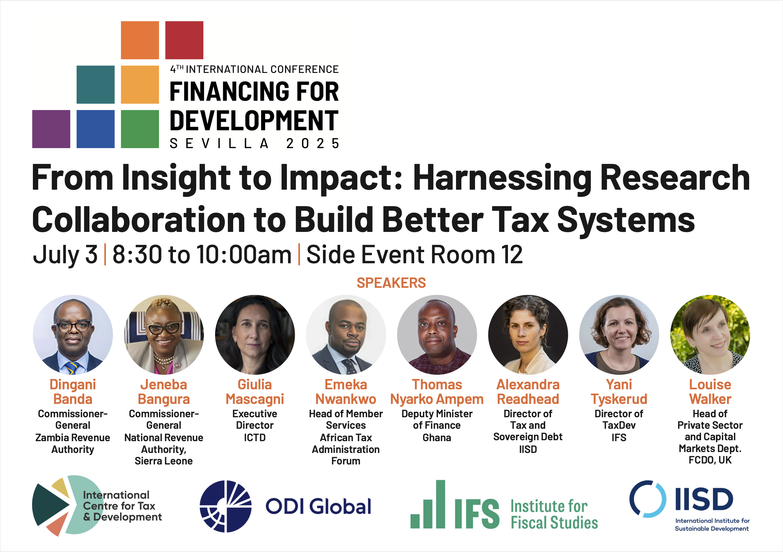 From Insight to Impact side event image