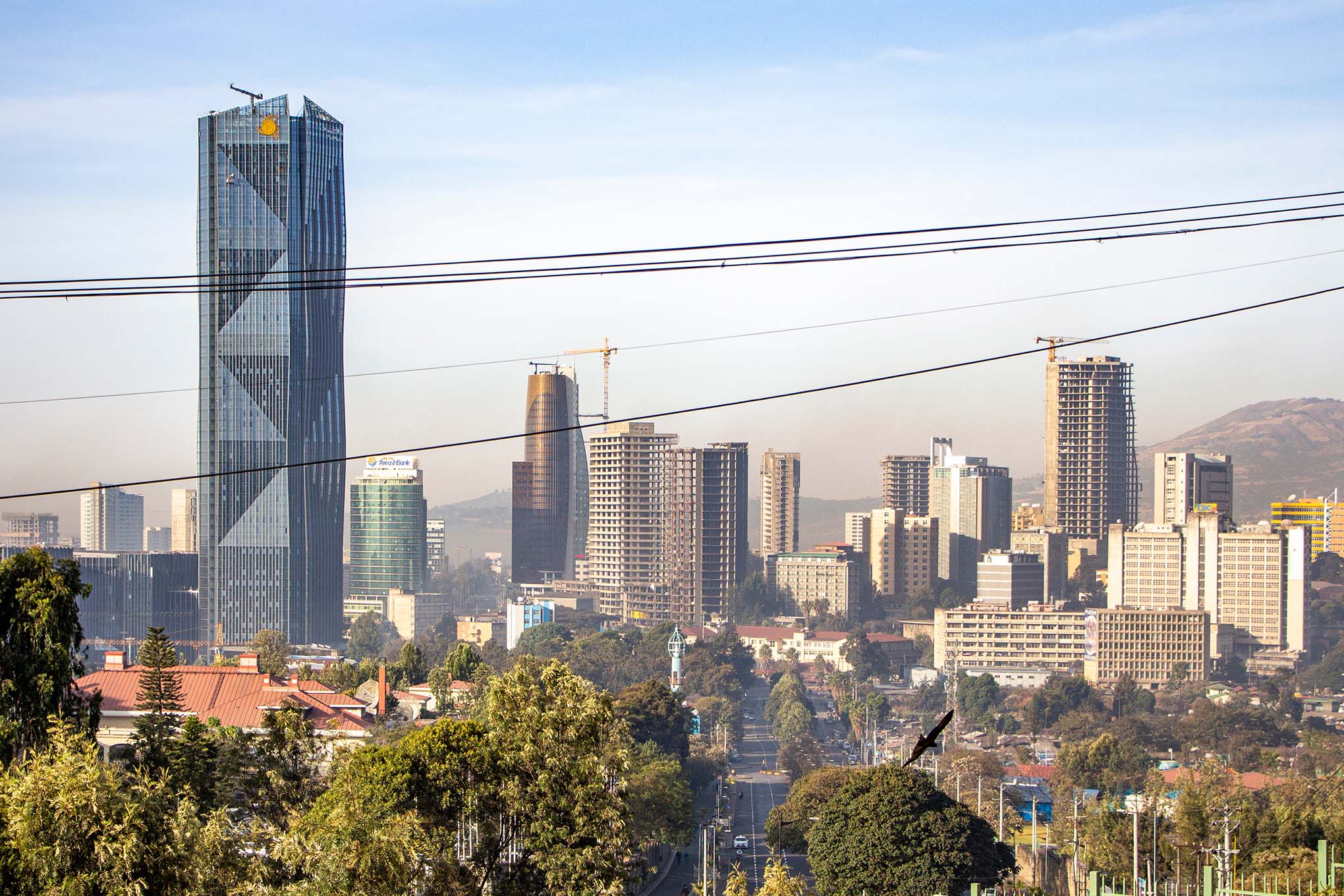 Skyscrapers in Addis Ababa