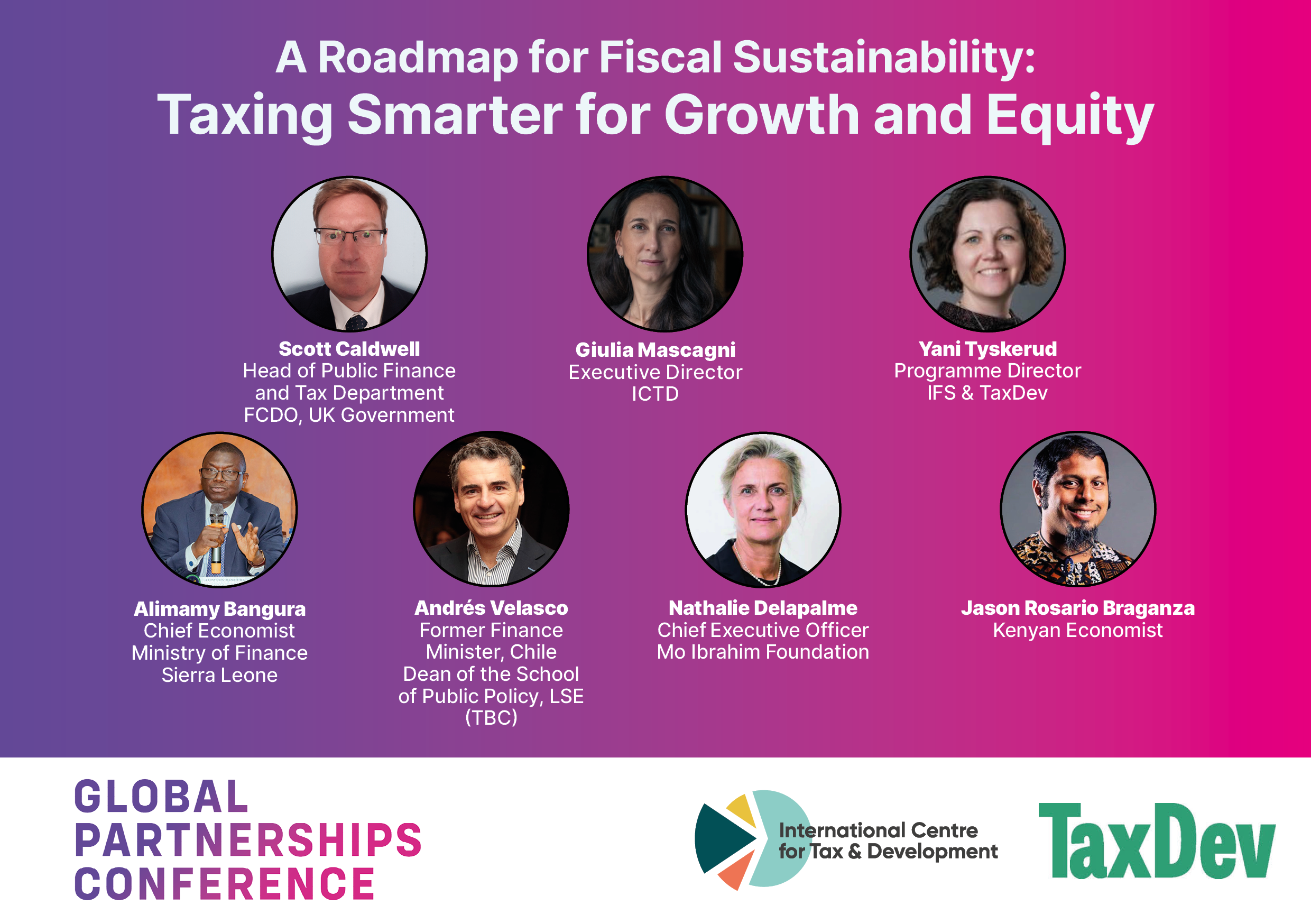 A Roadmap for Fiscal Sustainability event graphic